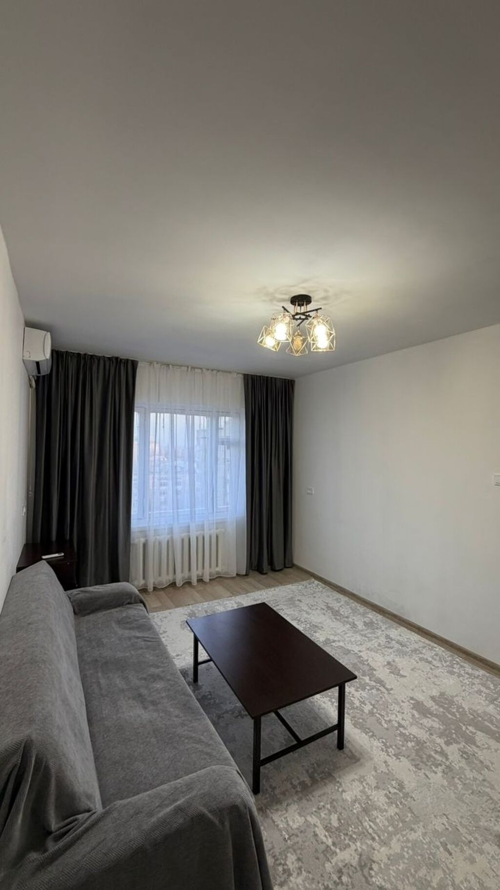 1 комната, 37 м², Аламедин-1 мкр 105 серия, 9 этаж, Свежий ремонт: фото 2