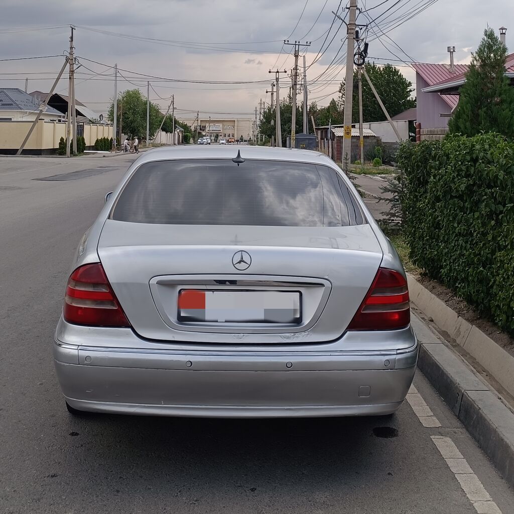 Mercedes-Benz S-Class: 1999 г., 3.2 л, Автомат, Бензин, Седан: фото 3