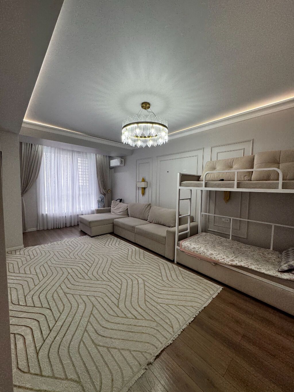 1 комната, 49 м², Кок-Жар ж/м Элитка, 10 этаж, Евроремонт: фото 3