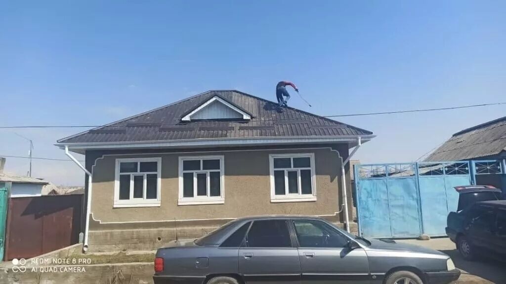 Крыша жабабыз баасы келишимдуу турдо баардык сложность профнастил: фото 3