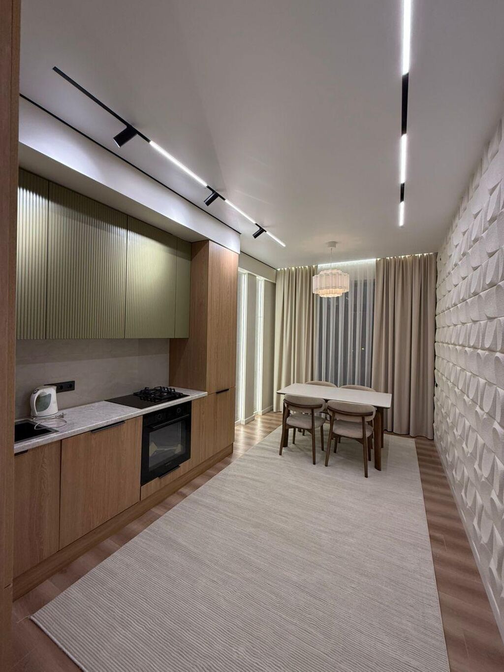 2 комнаты, 86 м², 12 мкр Элитка, Дизайнерский ремонт: фото 8