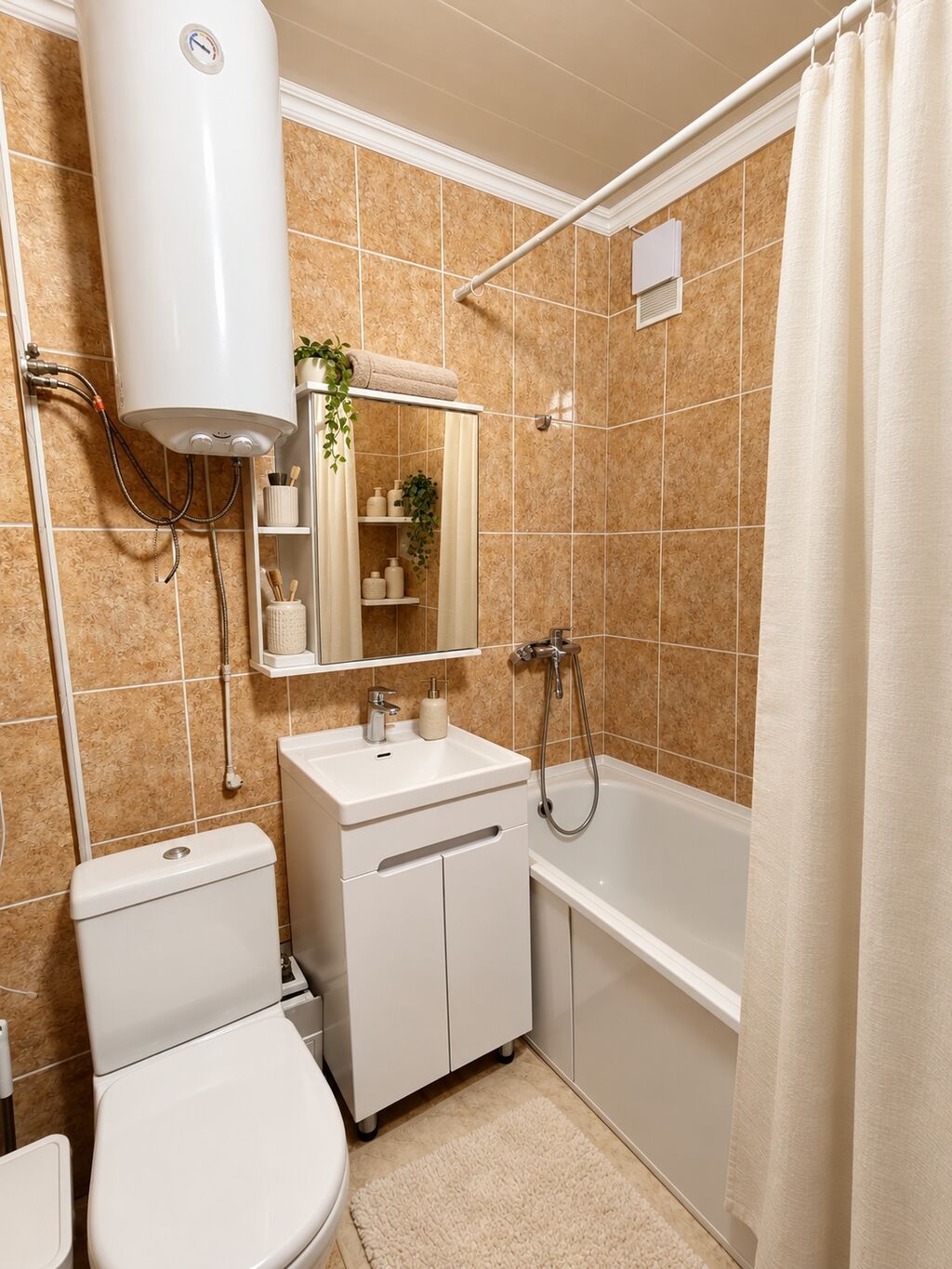3 комнаты, 58 м², Молодая Гвардия 104 серия, 5 этаж, Косметический ремонт: фото 3