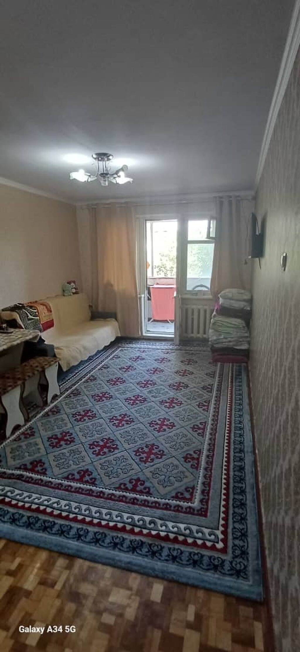 1 комната, 3 мкр Собственник, Без подселения, от 3 месяцев, С мебелью: фото 1
