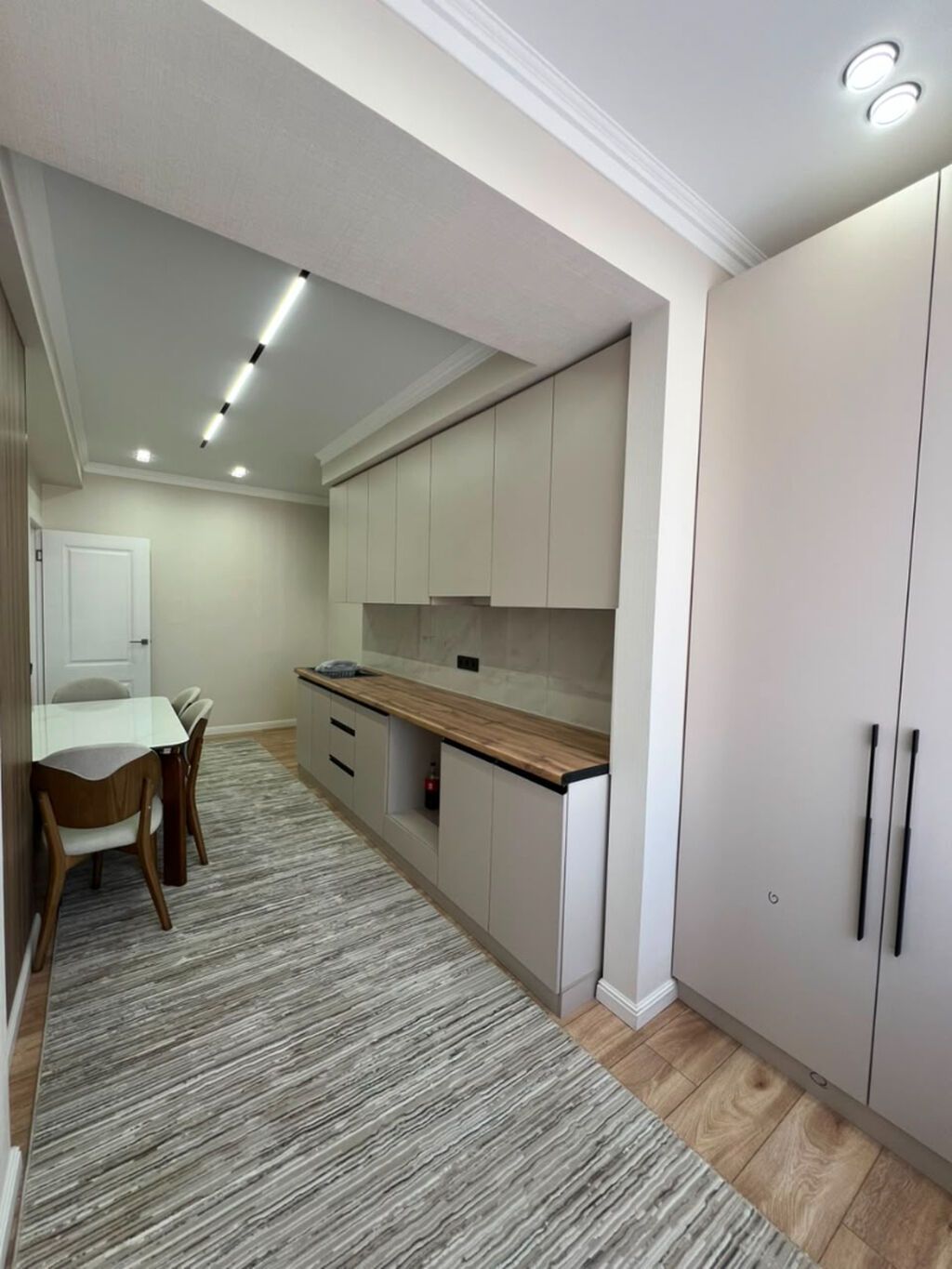 1 комната, 43 м², Асанбай мкр Элитка, 12 этаж, Дизайнерский ремонт: фото 5