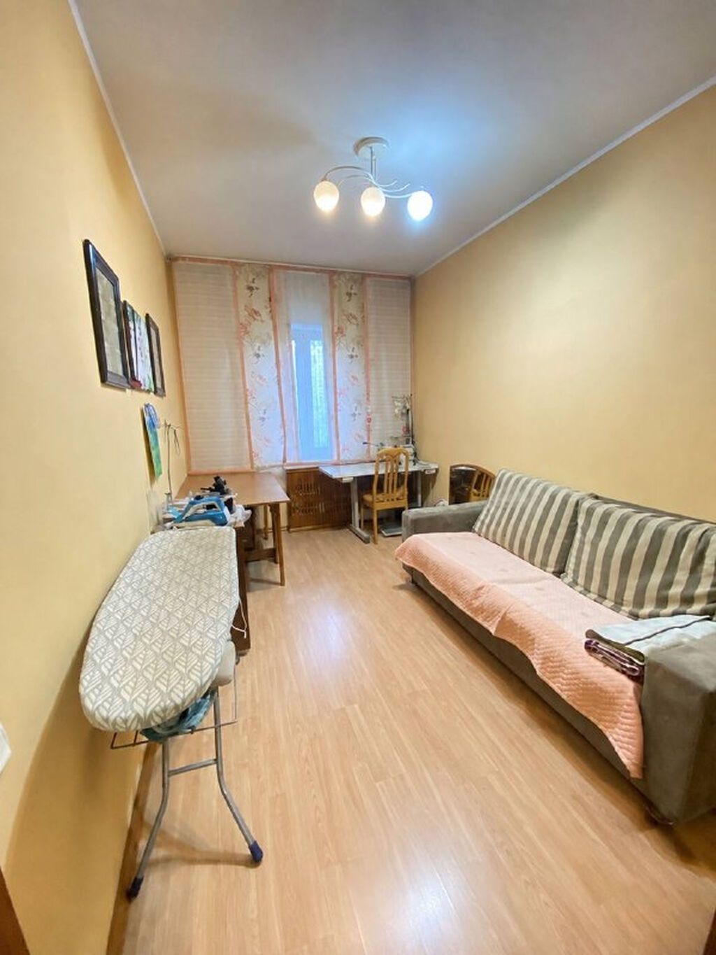 3 комнаты, 66 м², Дордой Плаза ТРЦ 105 серия, 5 этаж, Евроремонт: фото 8