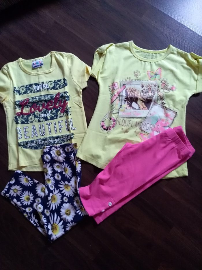 Paket odeće: Paket nove garderobe za devojčicu. Veličina 4 na lalafo.rs Paket nove garderobe za devojčicu. Veličina 4 - Ruma
