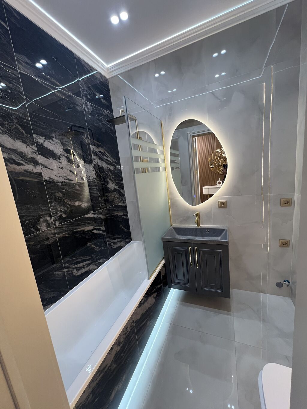 3 комнаты, 105 м², Асанбай мкр Элитка, 9 этаж, Дизайнерский ремонт: фото 7