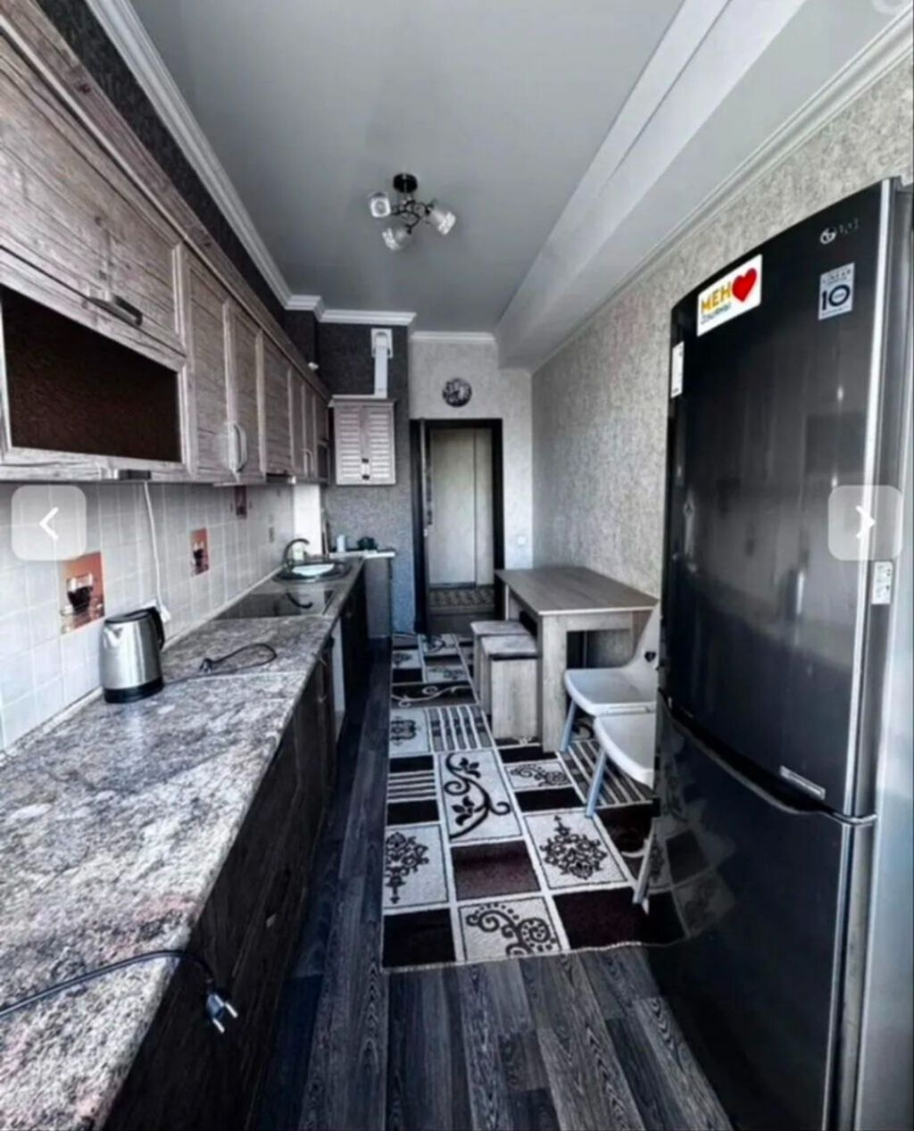 3 комнаты, 91 м², Вефа ТЦ 9 этаж, Свежий ремонт: фото 2