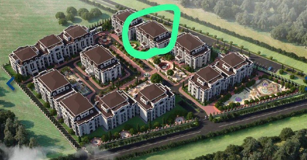 3 комнаты, 119 м², АУЦА Элитка, 1 этаж, ПСО (под самоотделку): фото 2