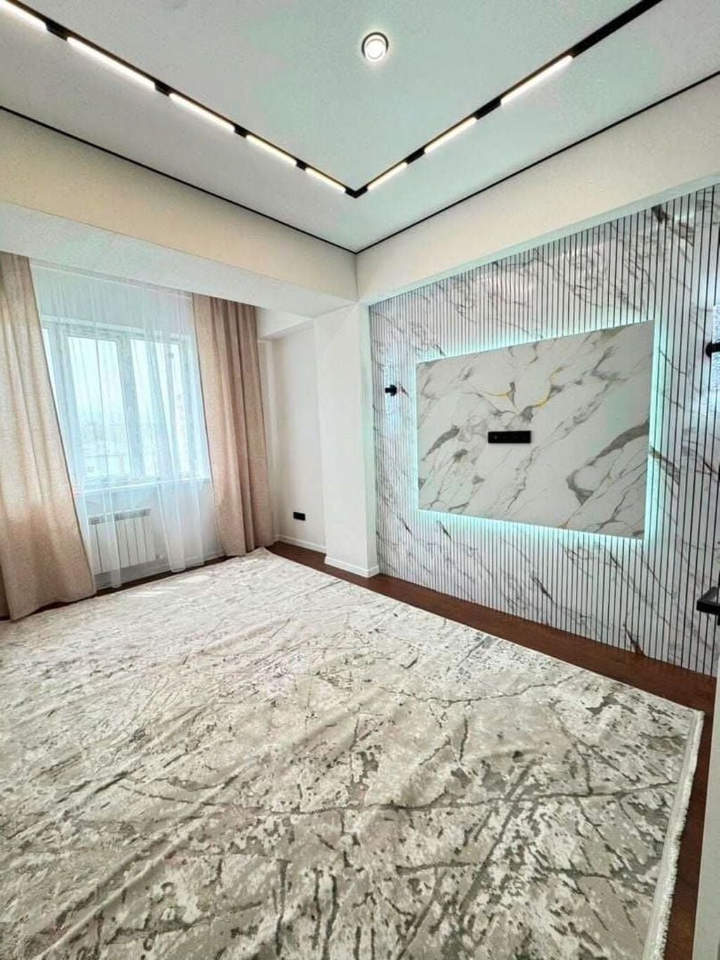 1 комната, 40 м², Аламедин-1 мкр Элитка, 7 этаж, Евроремонт: фото 2