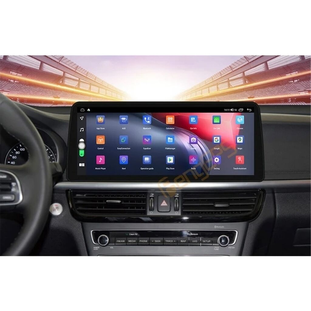 Новый, Нестандартный, 12 ", Android (встроенная ОС), Apple Carplay, Android Auto, 4 ГБ ОЗУ, 64 Гб ПЗУ: фото 2
