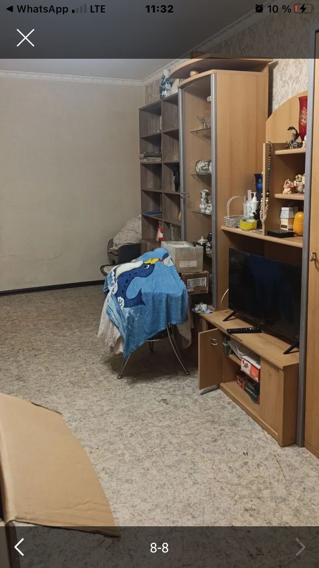 1 комната, 32 м², Боконбаева/Уметалиева 104 серия, 1 этаж, Косметический ремонт: фото 7
