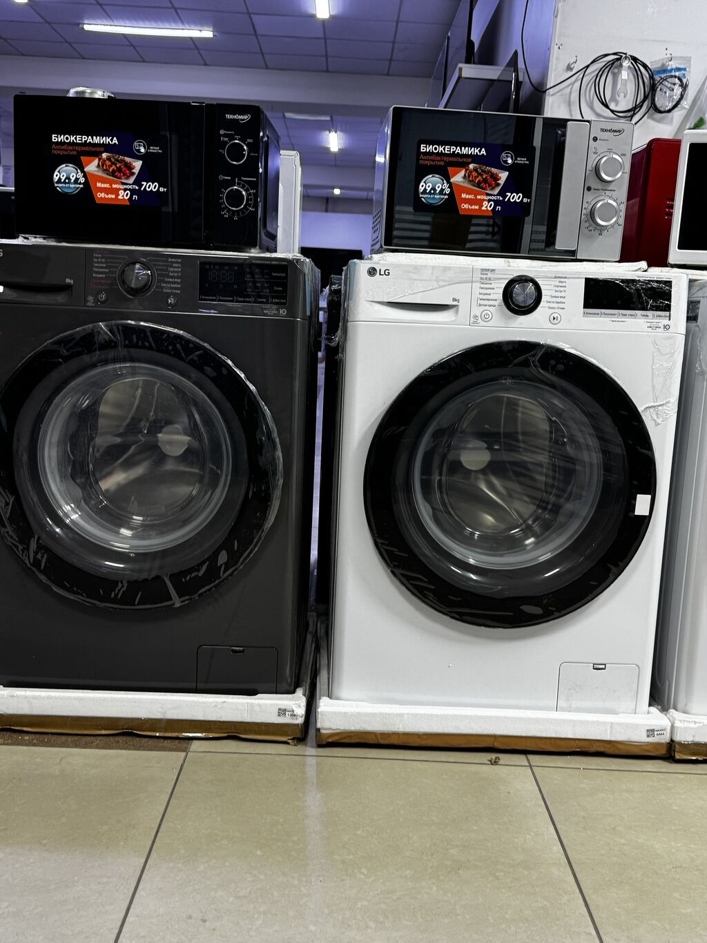 Стиральная машина автомат, Новый, LG, 10 кг и более, Фронтальная, Оптом: фото 8