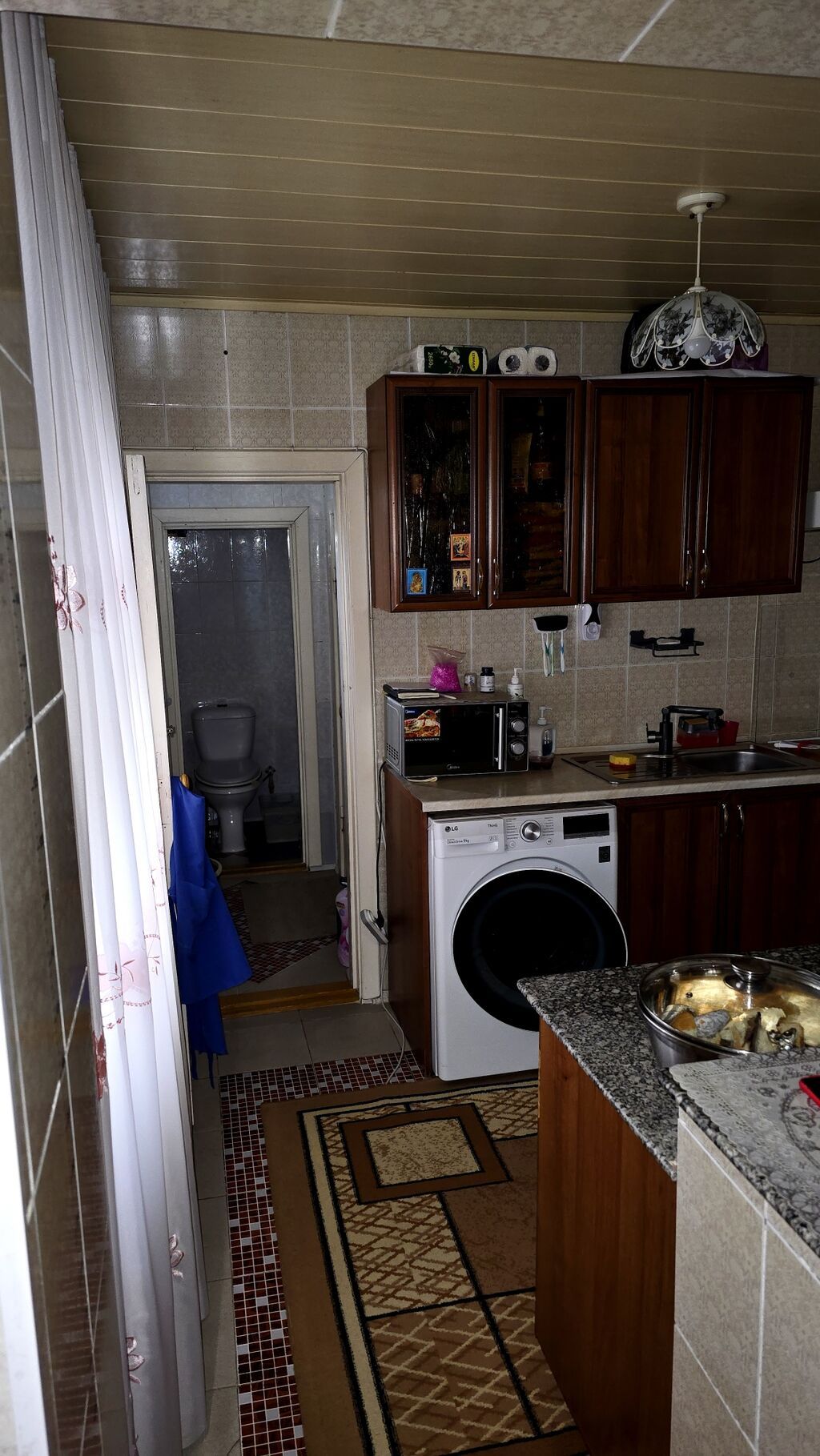 Продам дом в городе Кант во втором микрорайоне.Все в шаговой: фото 7