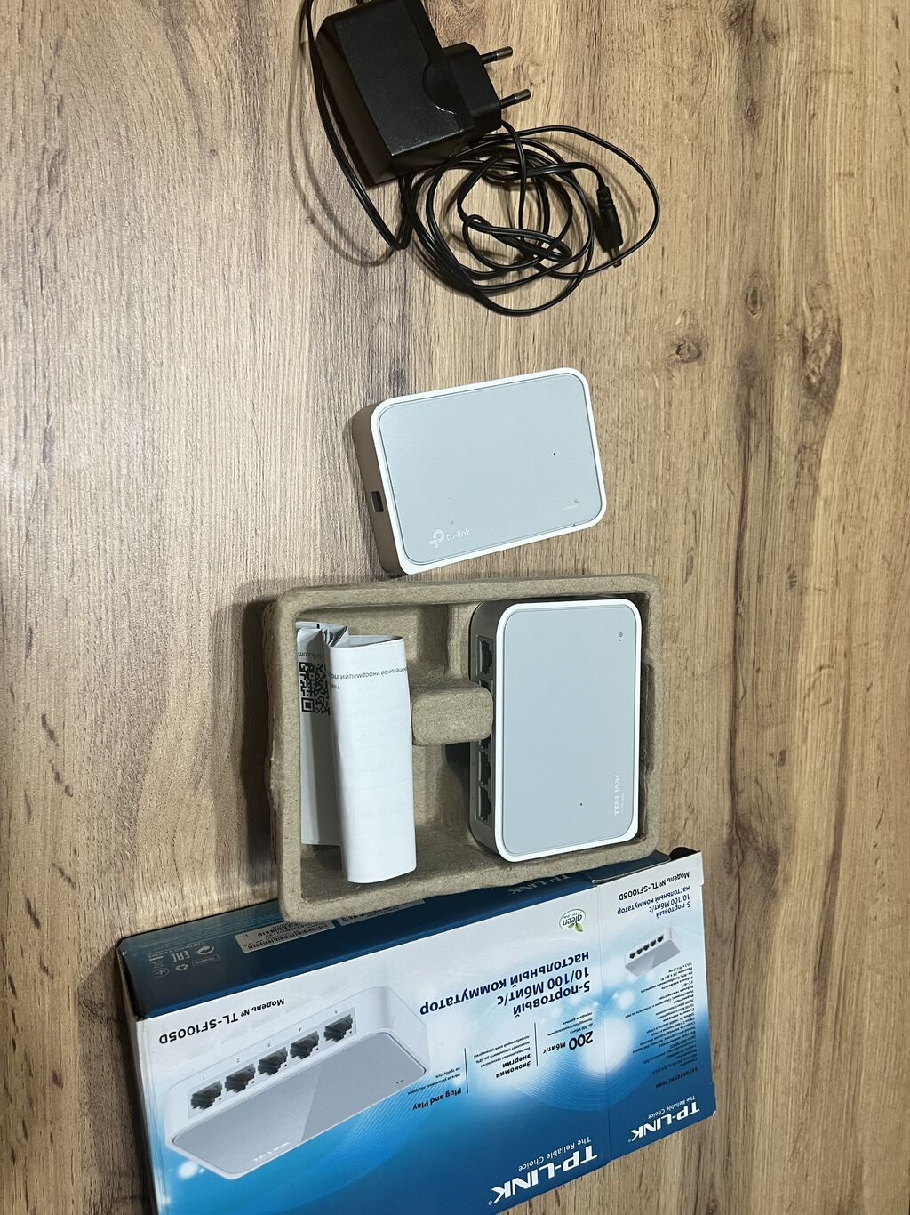 TP-Link TL-SF1005D — 5‑портовый настольный коммутатор Fast Ethernet: фото 2