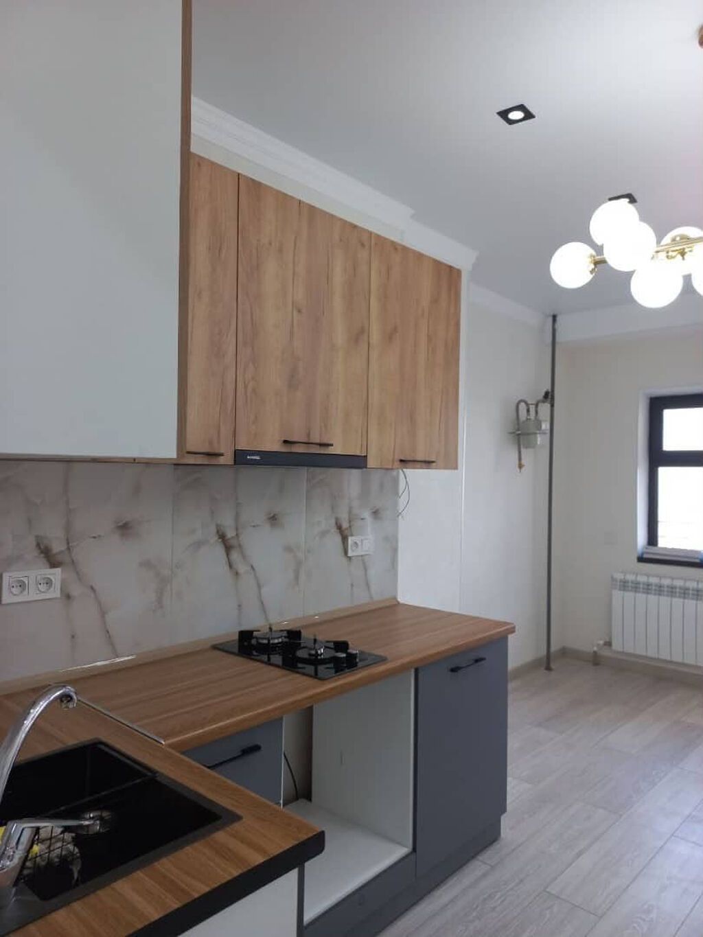 1 комната, 45 м², Тунгуч мкр Элитка, 10 этаж, Свежий ремонт: фото 3