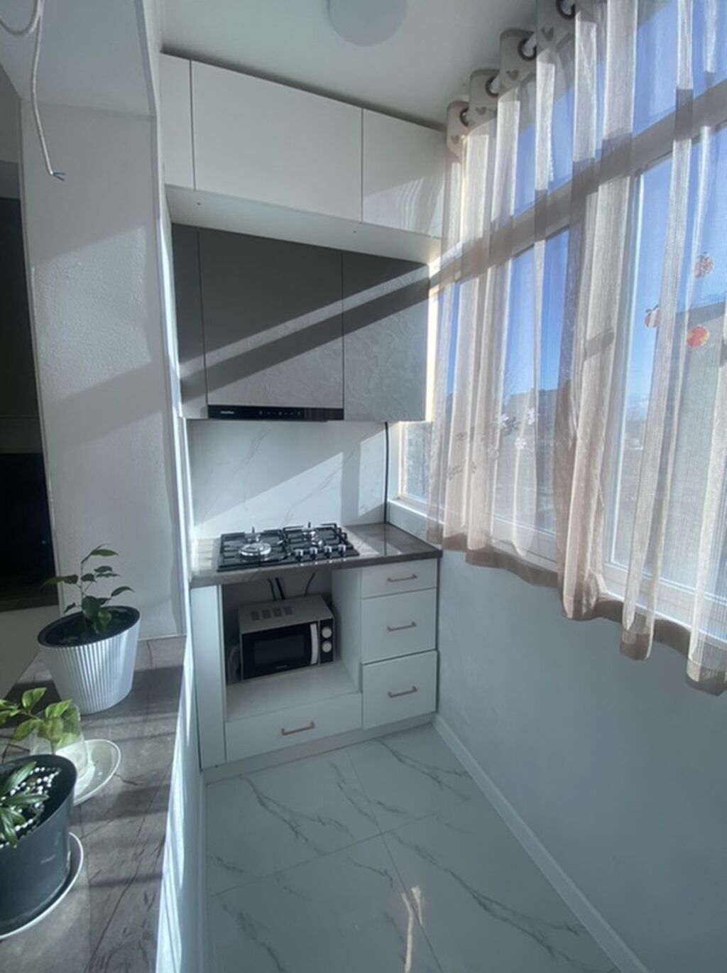 2 комнаты, 65 м², Тунгуч мкр 106 серия, 5 этаж, Дизайнерский ремонт: фото 2