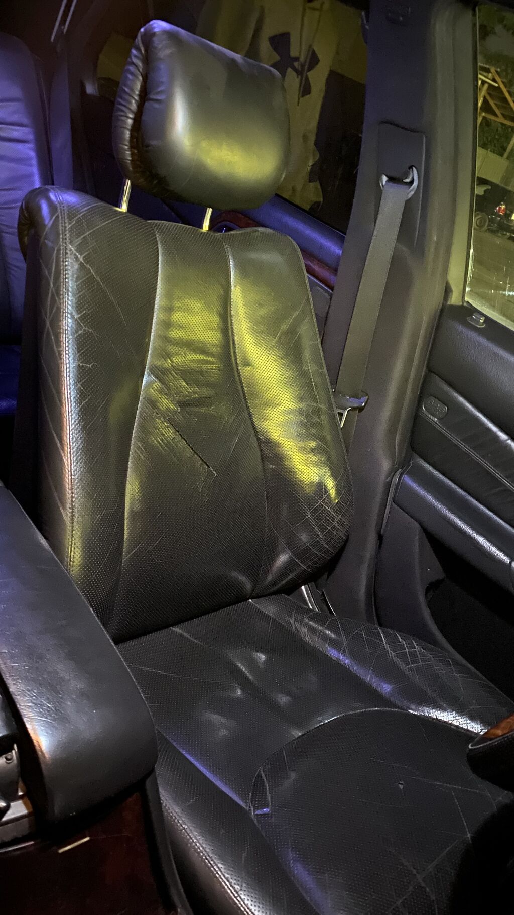 Переднее сиденье, Кожа, Mercedes-Benz 1999 г., Б/у, Оригинал, Германия: фото 1
