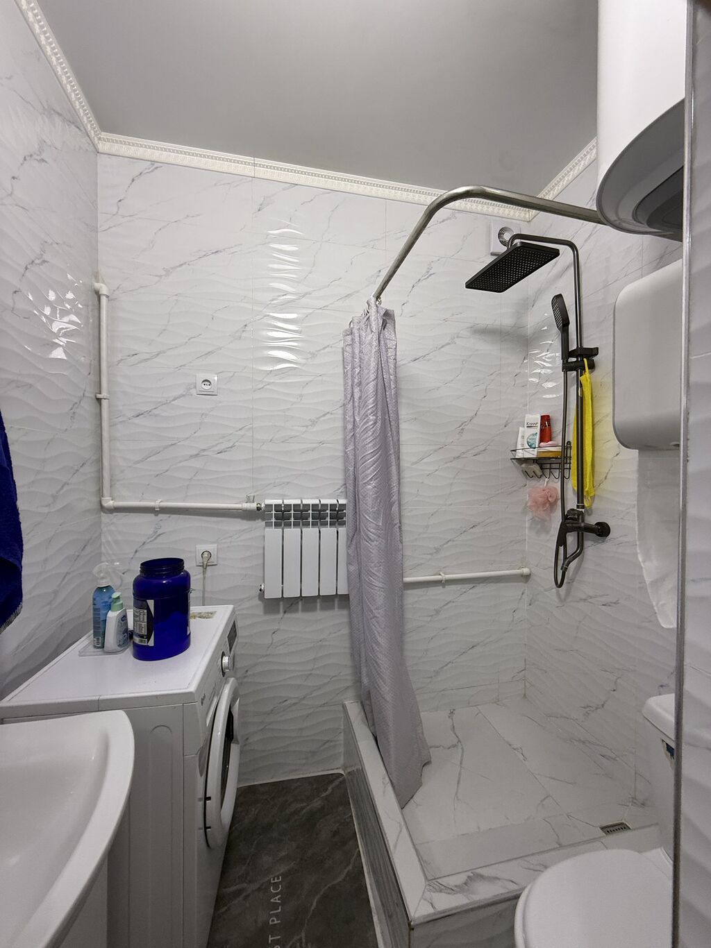 3 комнаты, 68 м², Дордой рынок / базар Индивидуалка, 3 этаж, Евроремонт: фото 4