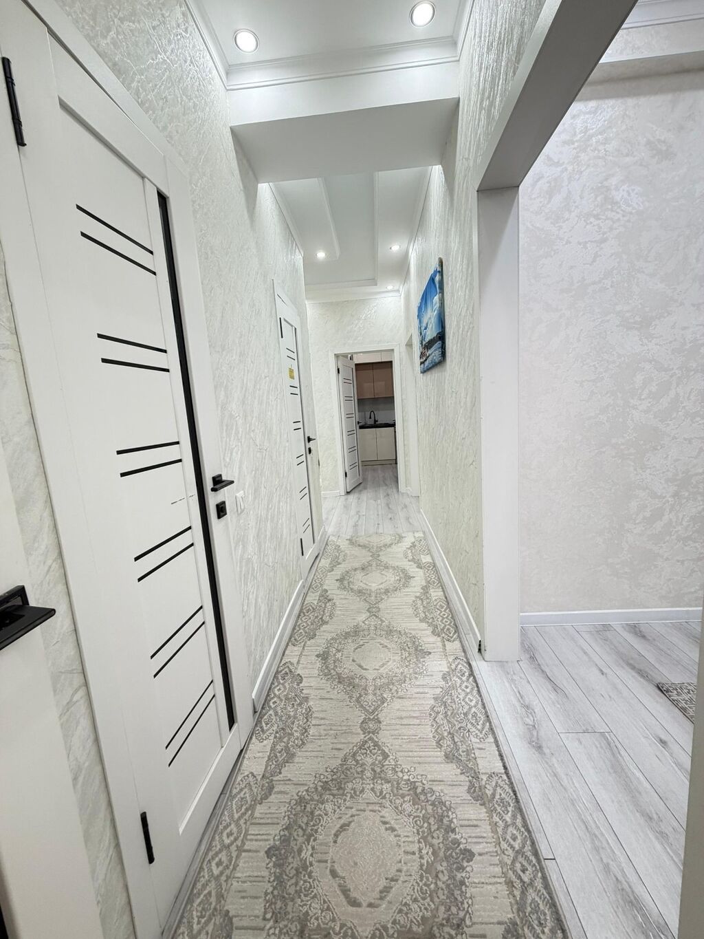 3 комнаты, 84 м², Кок-Жар мкр Элитка, 8 этаж, Евроремонт: фото 6