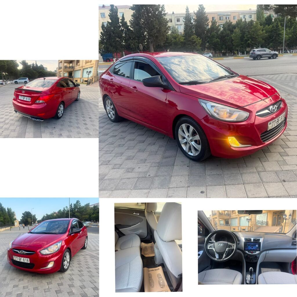 Hyundai Aksent Qiymet 15500manat IL-2014 Mator-1.6 Probeq-199168km