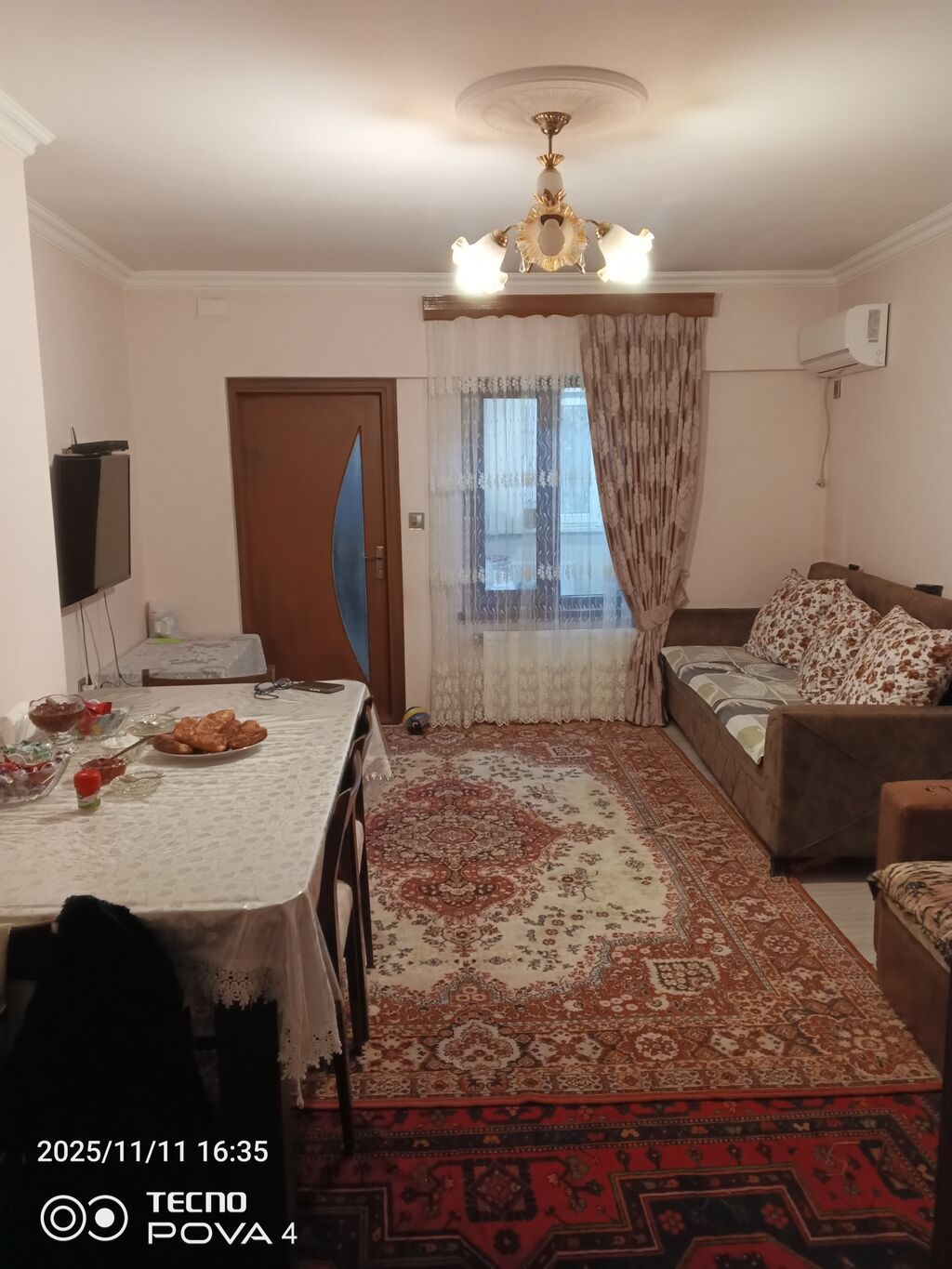 Keşlə qəs. 2 otaqlı, 42 kv. m, Kredit yoxdur, Orta təmir