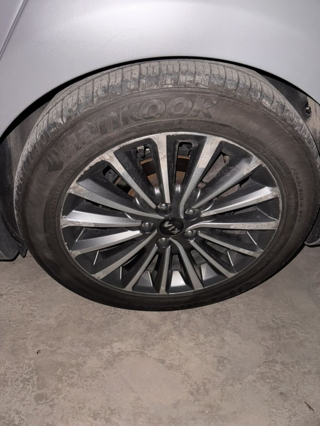 Колеса в сборе 245 / 50 / R 18, Лето, Б/у, Комплект, Легковые, Литые, отверстий - 5: фото 2