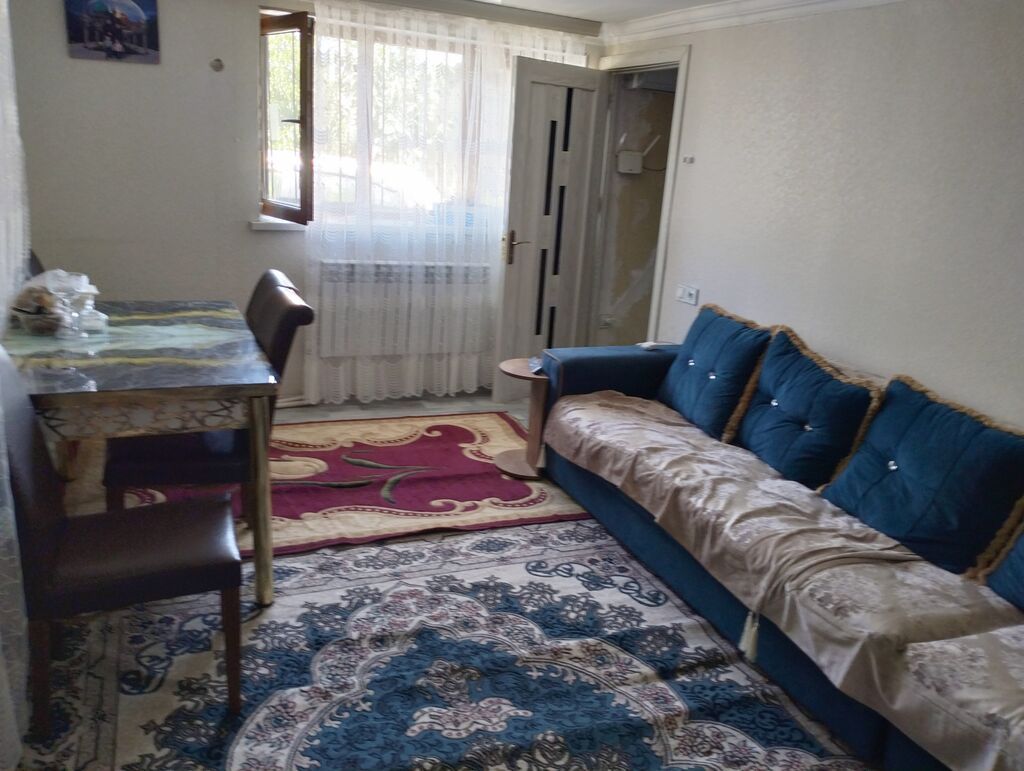 2 otaqlı həyət evi - Plan: 2 yataq otağı, qonaq otağı, mətbəx və