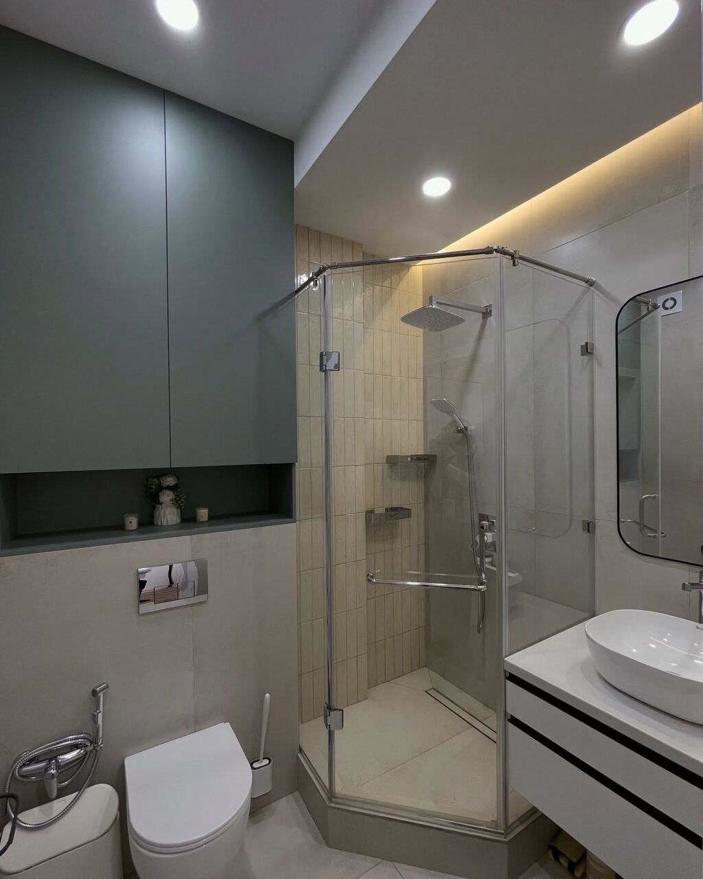 3 комнаты, 94 м², Асанбай мкр Элитка, 3 этаж, Евроремонт: фото 6
