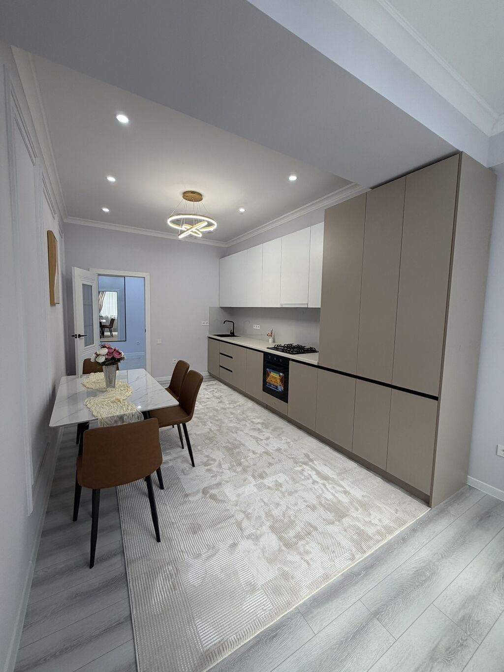 1 комната, 53 м², Асанбай мкр Элитка, 7 этаж, Дизайнерский ремонт: фото 4