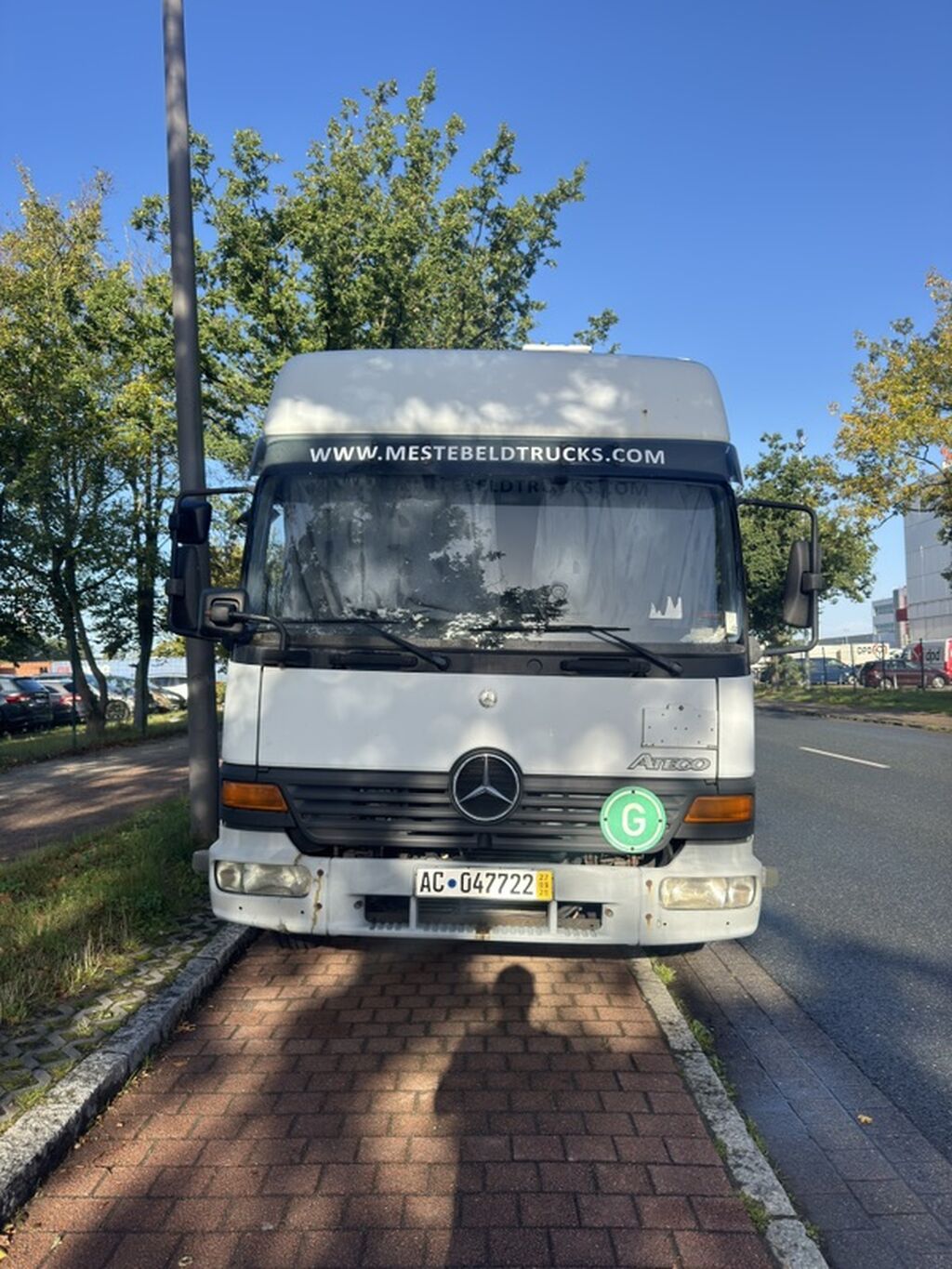 Mercedes-Benz Atego 815 2001 год • 4.25 л • 150 л.с. • 8 600 кг: фото 2