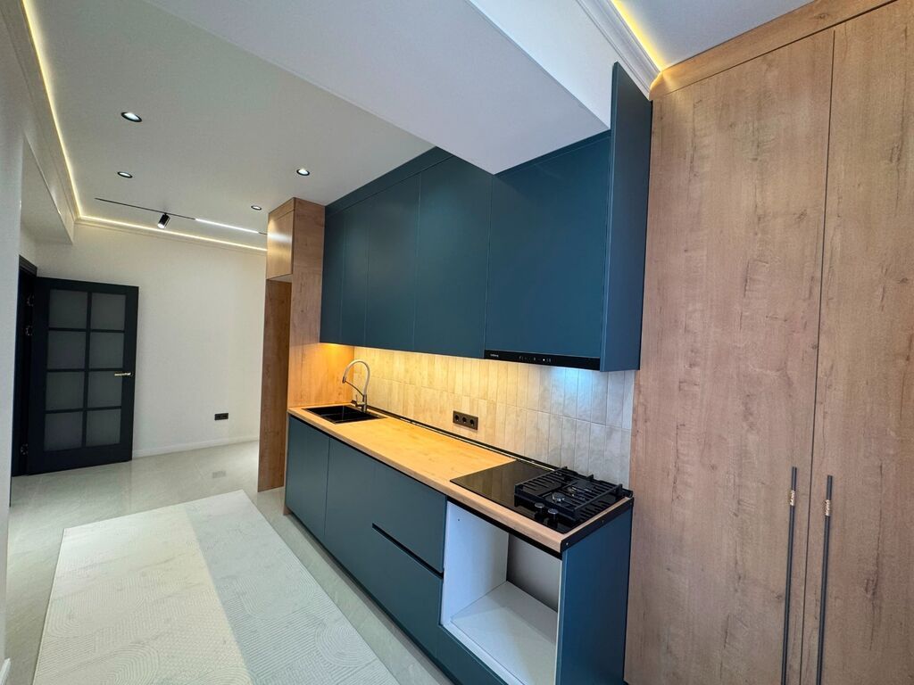 1 комната, 43 м², Асанбай мкр Элитка, 7 этаж, Евроремонт: фото 2
