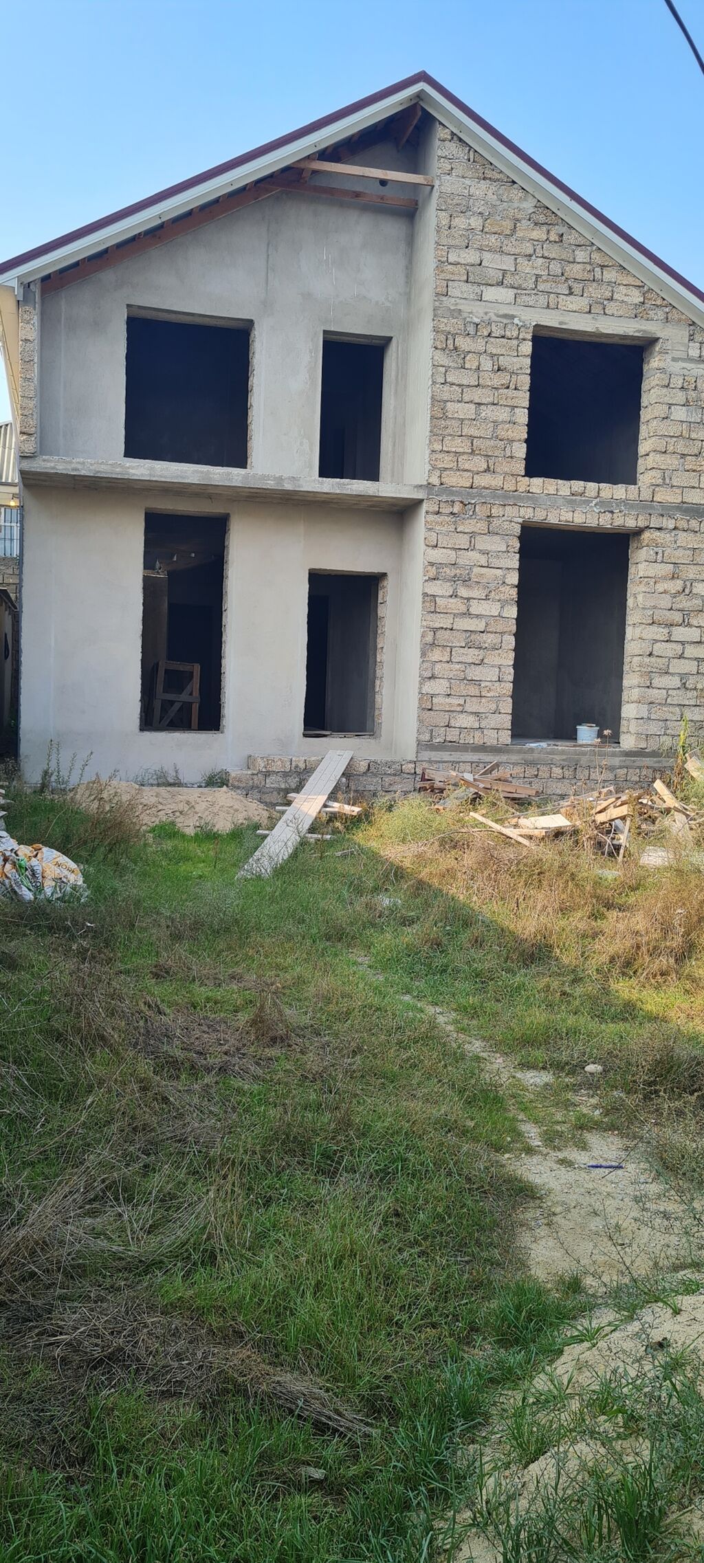 Kürdəxanı qəs. 4 otaqlı, 90 kv. m, Kredit yoxdur, Təmirsiz