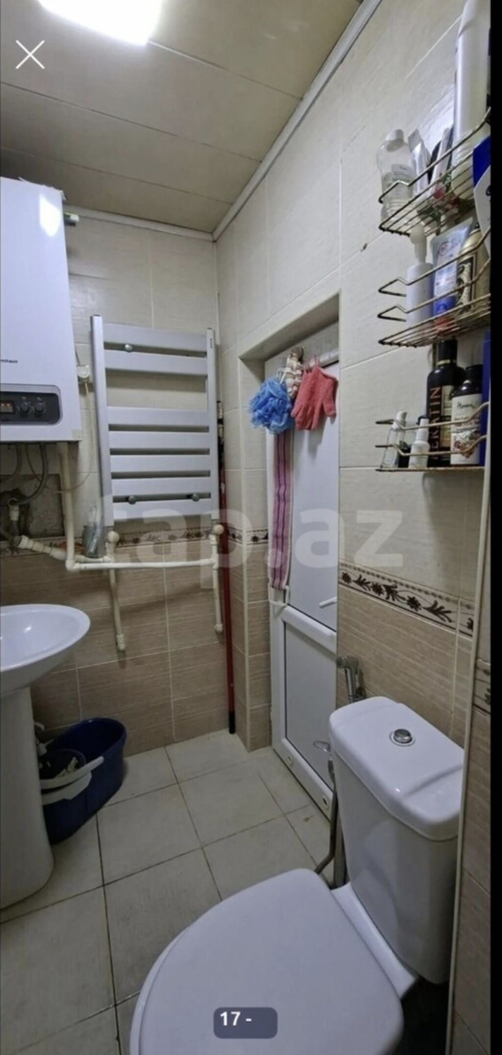 Bakı, Bayıl, 2 otaqlı, Köhnə tikili, 45 kv. m