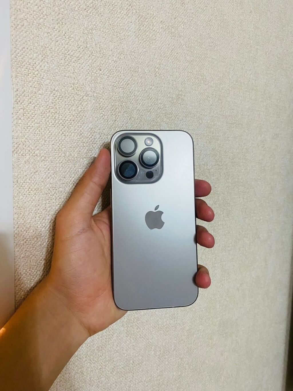 Продам IPhone 15 pro natural 128: 83000 KGS ▷ Apple iPhone | Бишкек |  36906563 ᐈ lalafo.kg