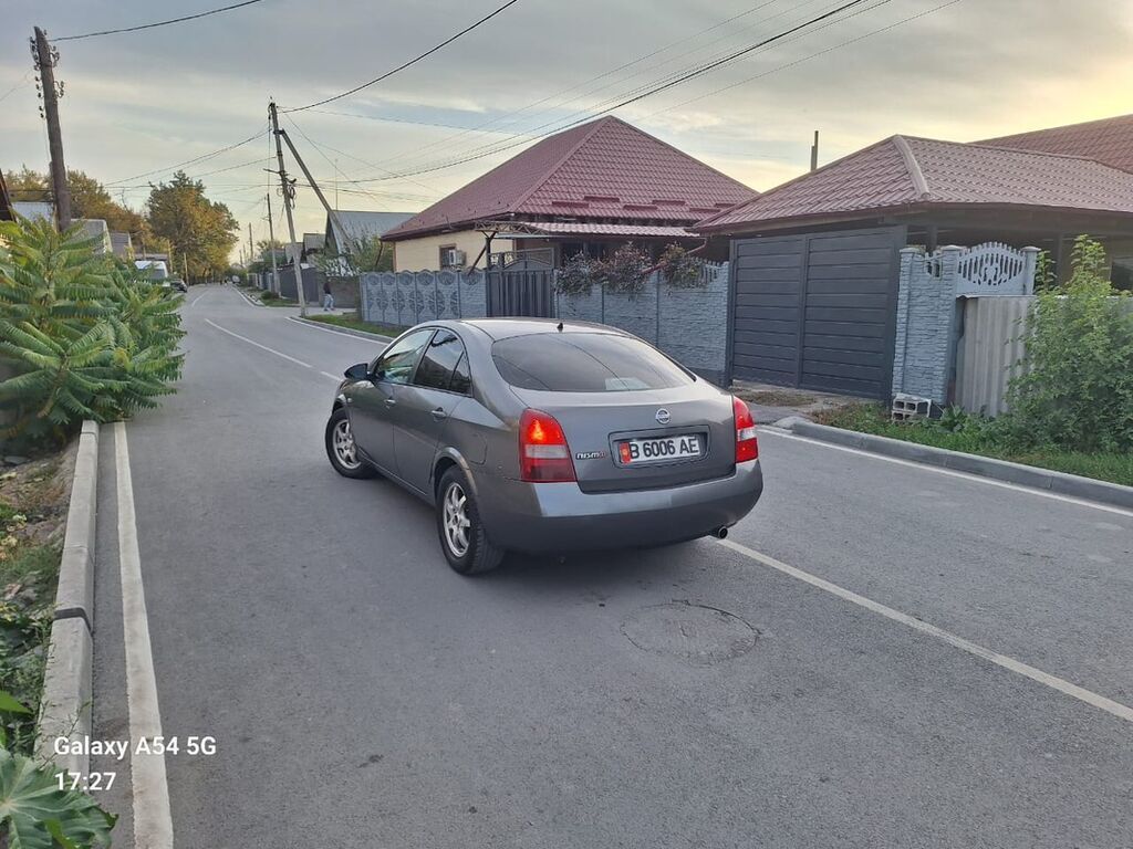 Nissan Primera: 2002 г., 1.8 л, Механика, Бензин, Хэтчбэк: фото 6