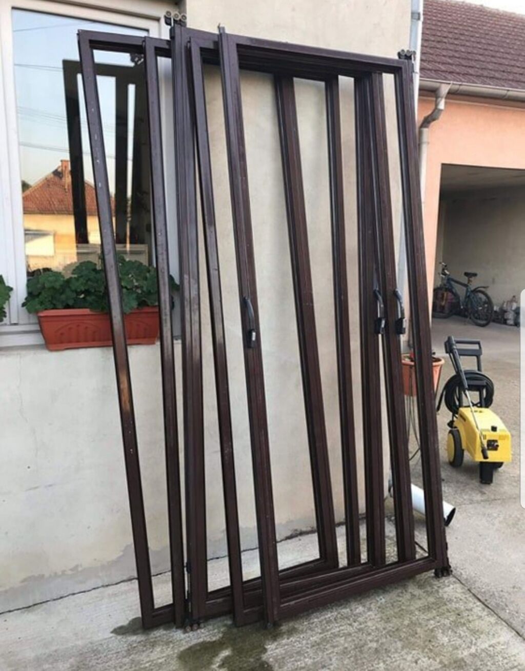 Aluminijumska Harmonika Vrata Sa Dva Kriladimenzije 178x225 7000 Rsd Jagodina