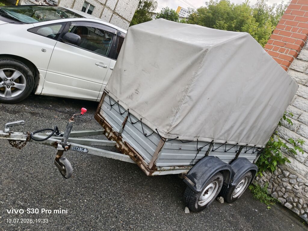 Двухосный прицеп с тентом - Тип: прицеп к легковому автомобилю: фото 2