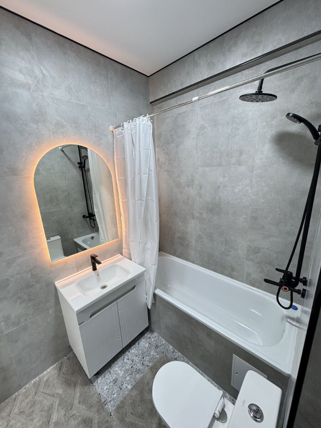 1 комната, 39 м², Средний Джал Элитка, 2 этаж, Евроремонт: фото 5