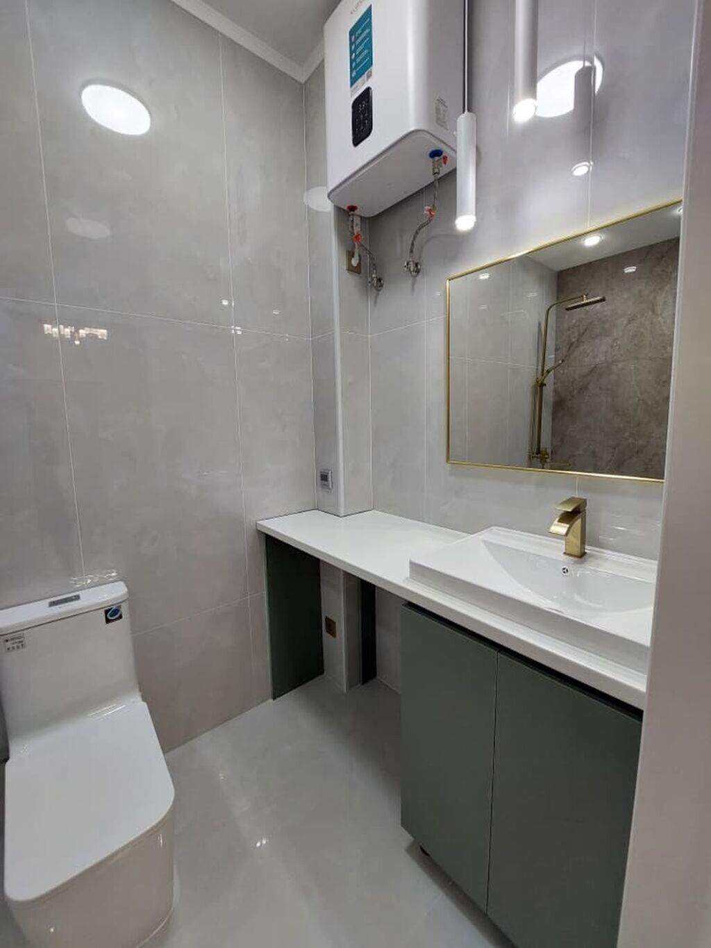 2 комнаты, 57 м², Тунгуч мкр Элитка, 2 этаж, Дизайнерский ремонт: фото 2