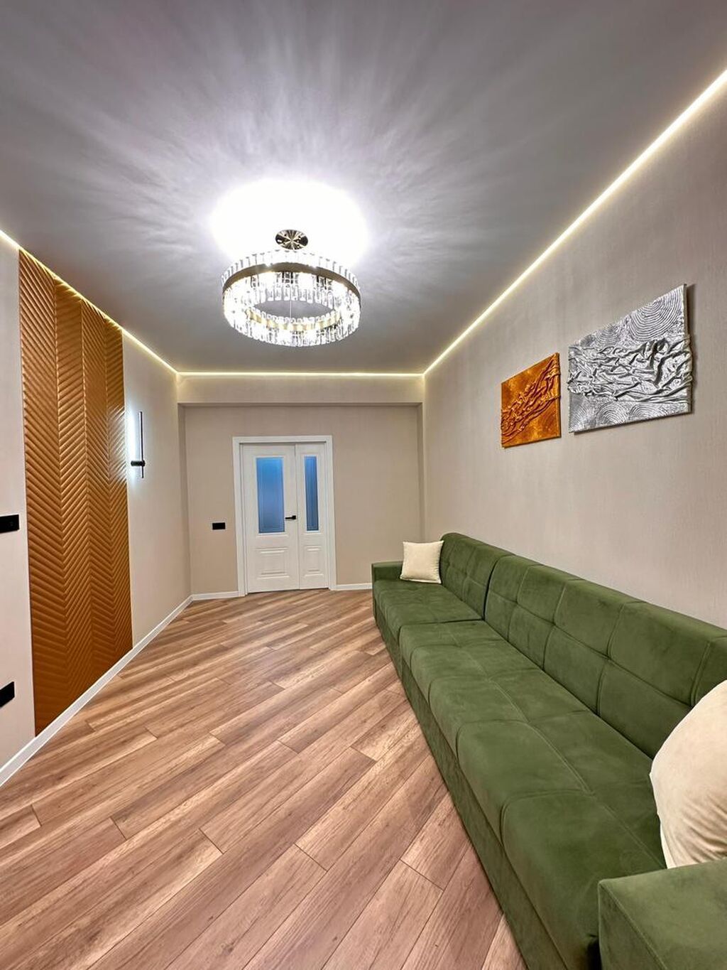 3 комнаты, 97 м², Асанбай мкр Элитка, 12 этаж, Дизайнерский ремонт: фото 4