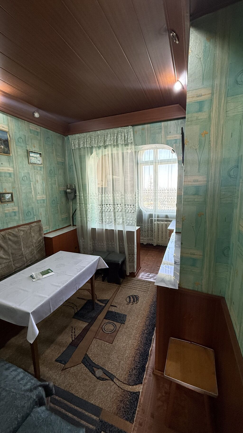 3 комнаты, 64 м², Аламедин-1 мкр 106 серия, 9 этаж, Требуется ремонт: фото 3