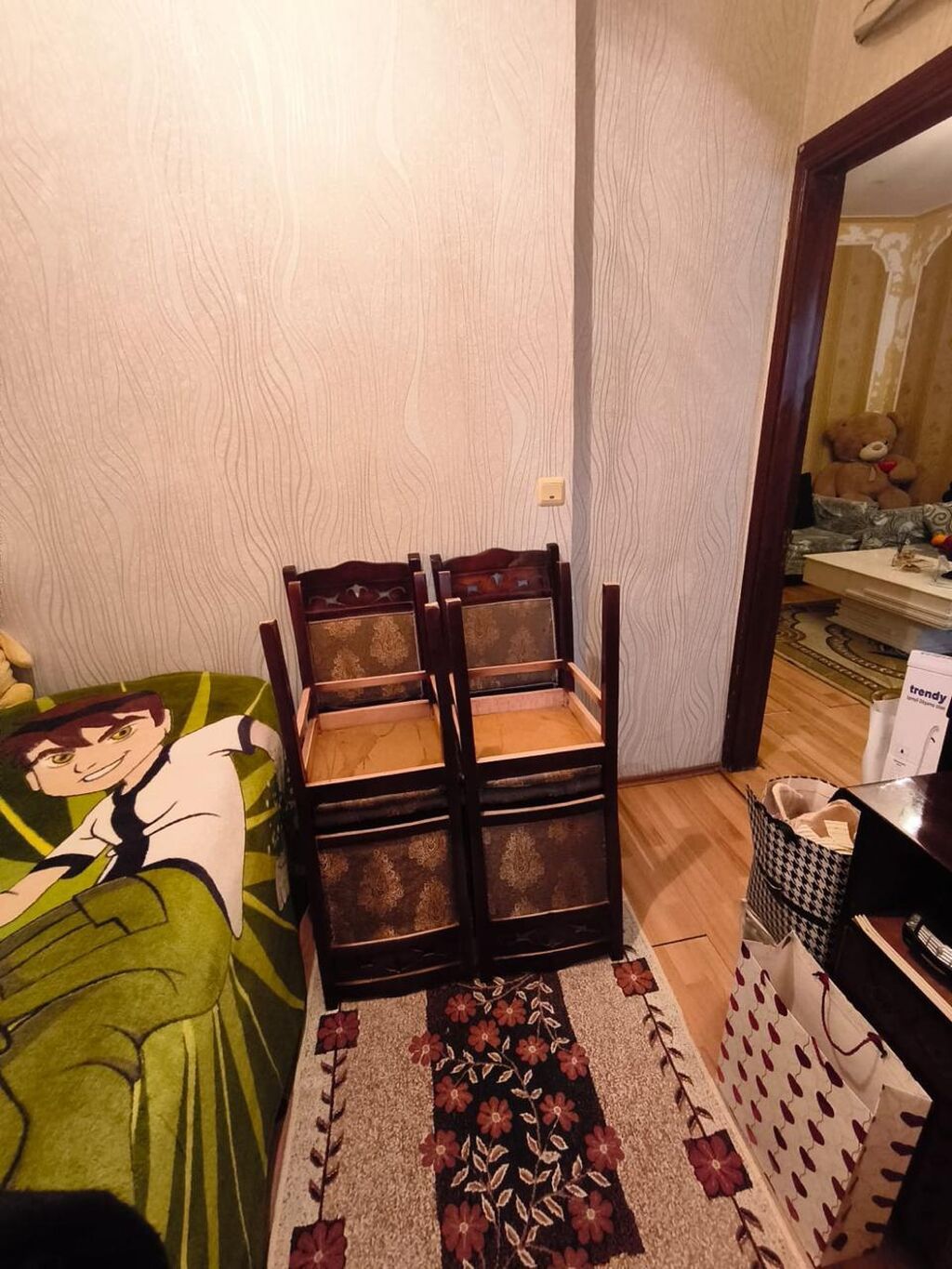 Bakı, 6-cı mikrorayon, 3 otaqlı, Köhnə tikili, m. Nəsimi, 60 kv. m