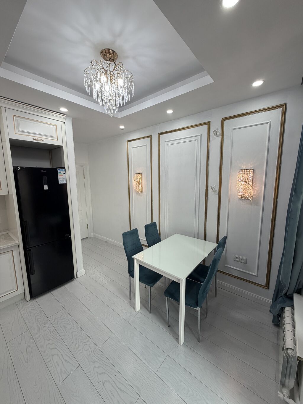 1 комната, 46 м², Асанбай мкр Элитка, 11 этаж, Дизайнерский ремонт: фото 3