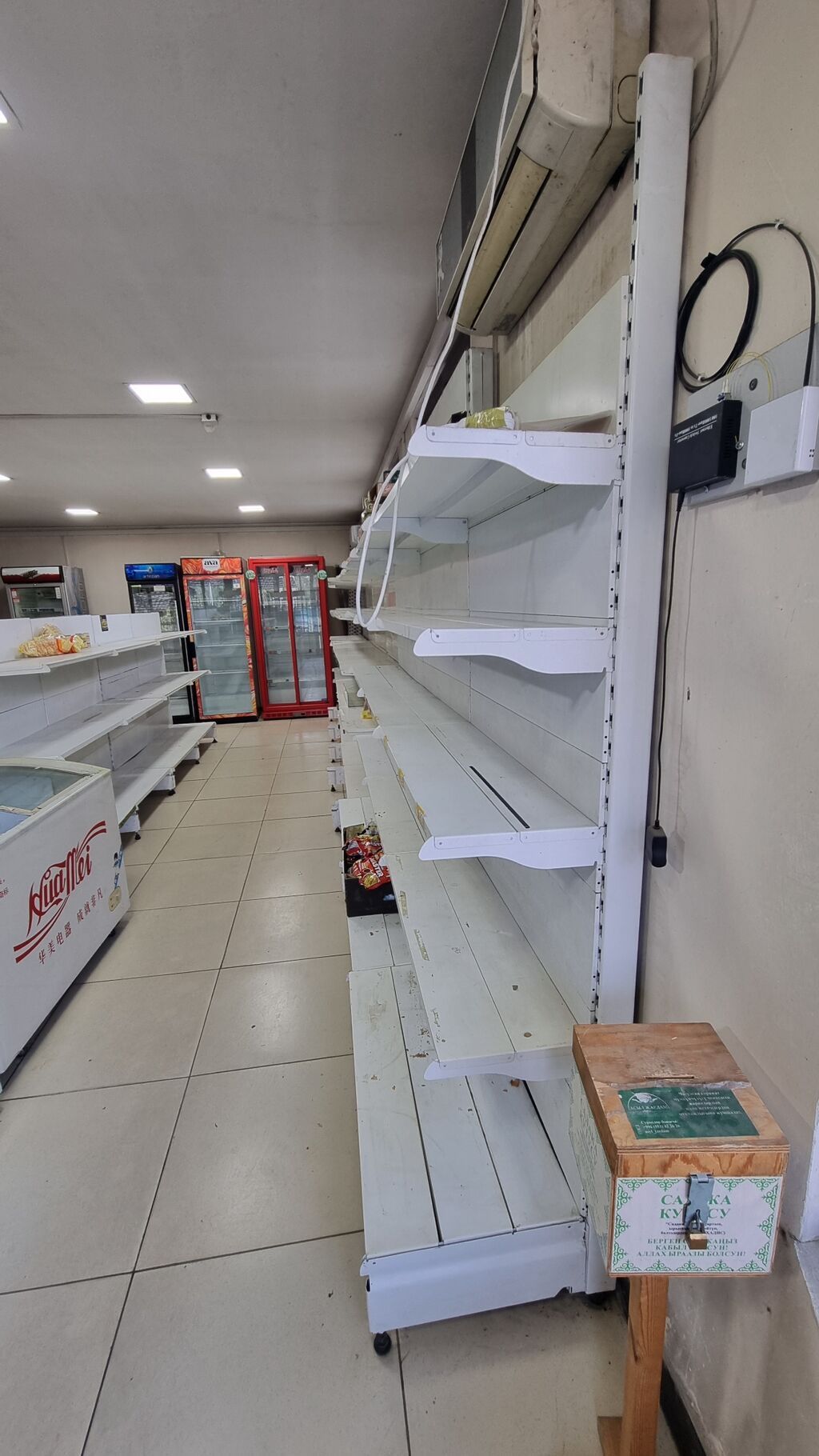 Стеллаж Для продуктов, На колесах, 220 см * 90 см * 40 см, Б/у: фото 3