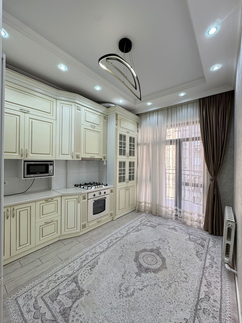 2 комнаты, 74 м², Ак-Кеме Элитка, 4 этаж, Евроремонт: фото 5