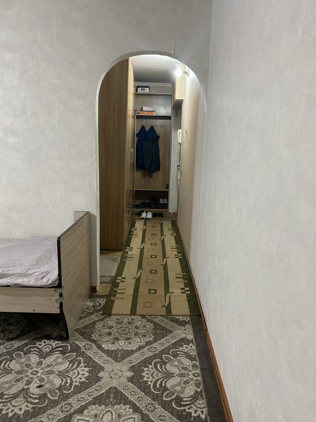 2 комнаты, 44 м², Кок-Жар мкр 104 серия, 4 этаж, Старый ремонт: фото 3