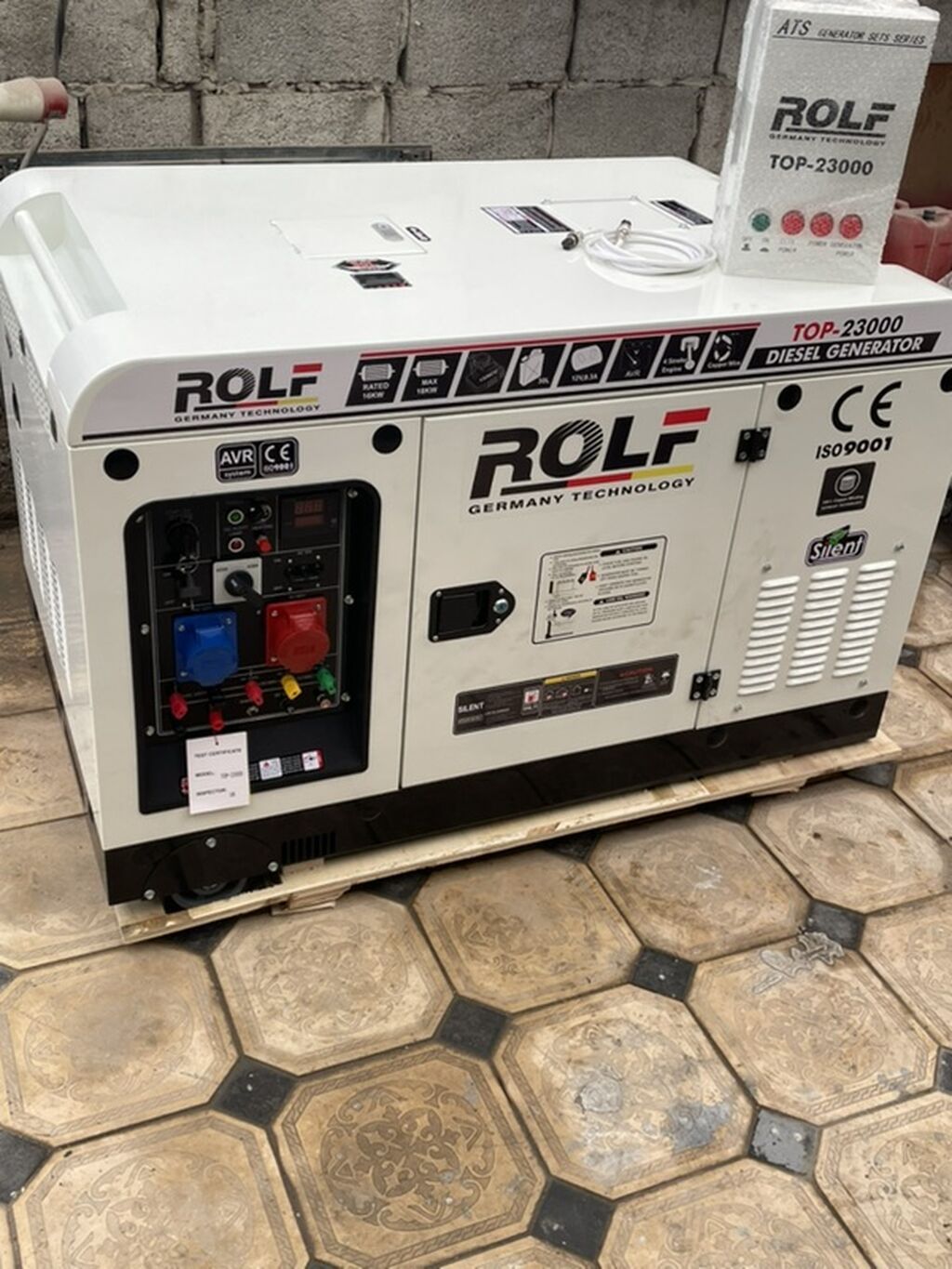 Дизельный генератор ROLF TOP-23000 (Germany Technology) Основные: фото 2