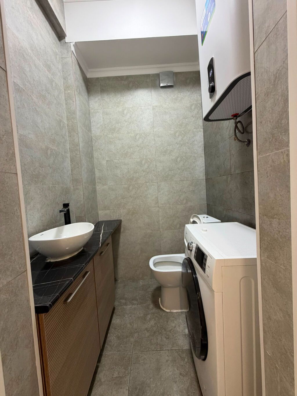 3 комнаты, 84 м², Тунгуч мкр Элитка, 12 этаж, Евроремонт: фото 8