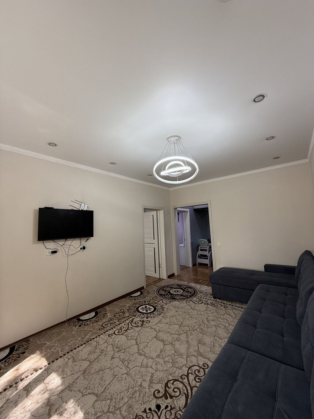 3 комнаты, 68 м², Дордой рынок / базар Индивидуалка, 3 этаж, Евроремонт: фото 3